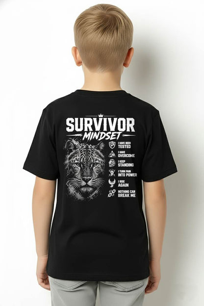 PET SHIRT Survivor Mindset - For Men - Virgo00 (SKU2608-647)