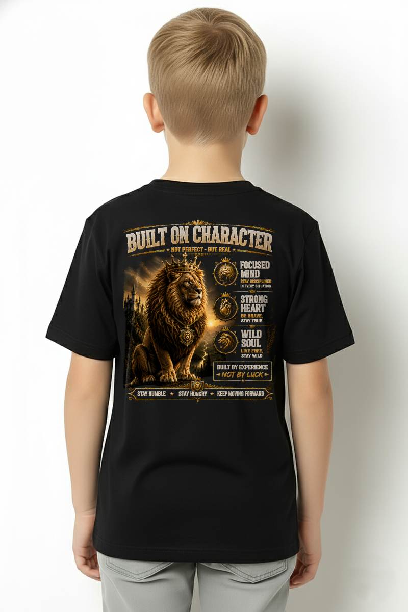 PET SHIRT Built On Character - For Men - Virgo00 (SKU2608-485)