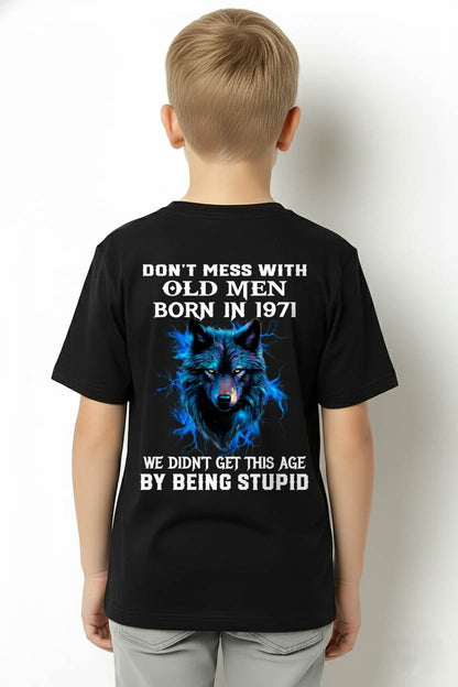 1971 SHIRT, DON'T MESS WITH OLD MEN - Virgo00 (SKU2609-232-1971)