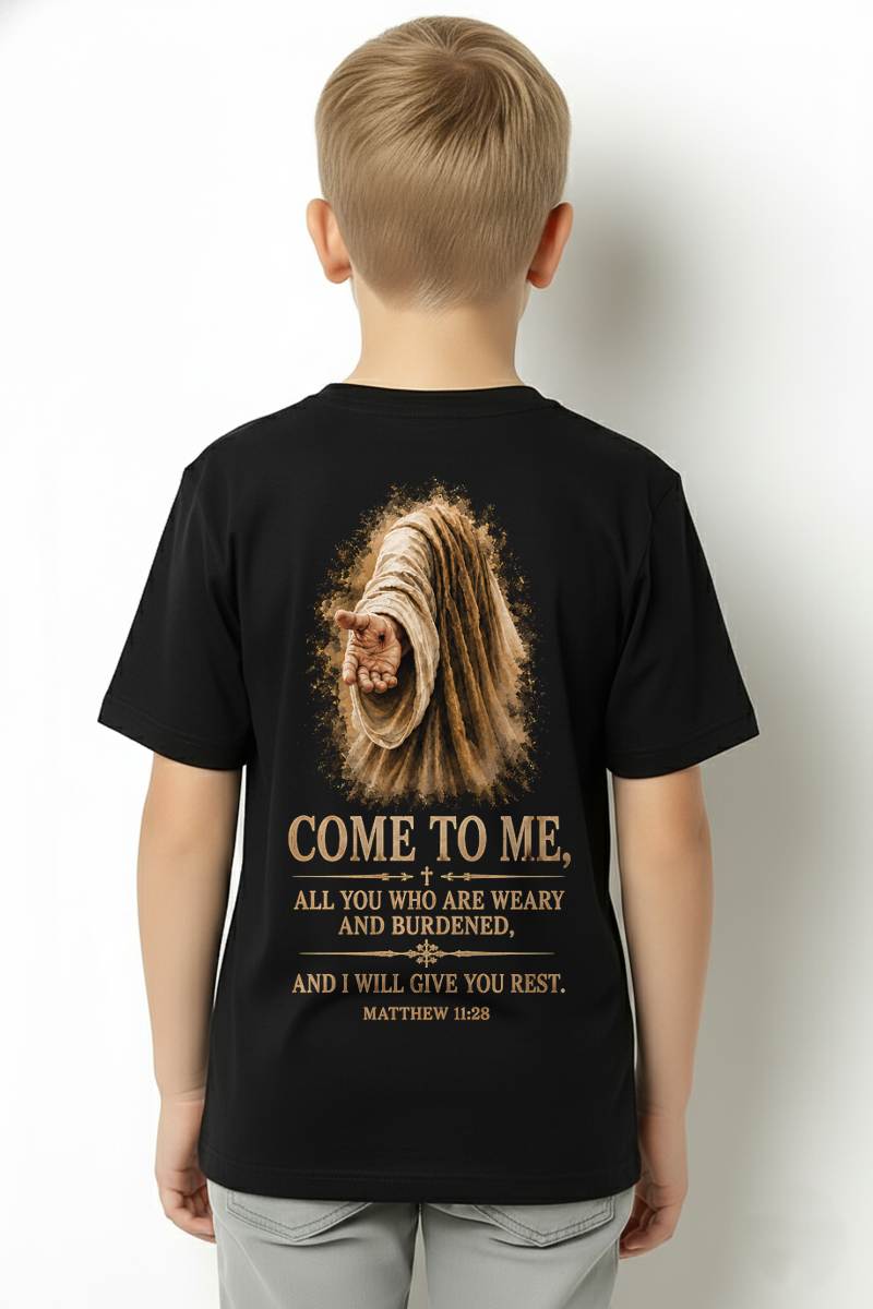 Christian T-Shirt Come To Me - For Men - Virgo00 (SKU2607-339)