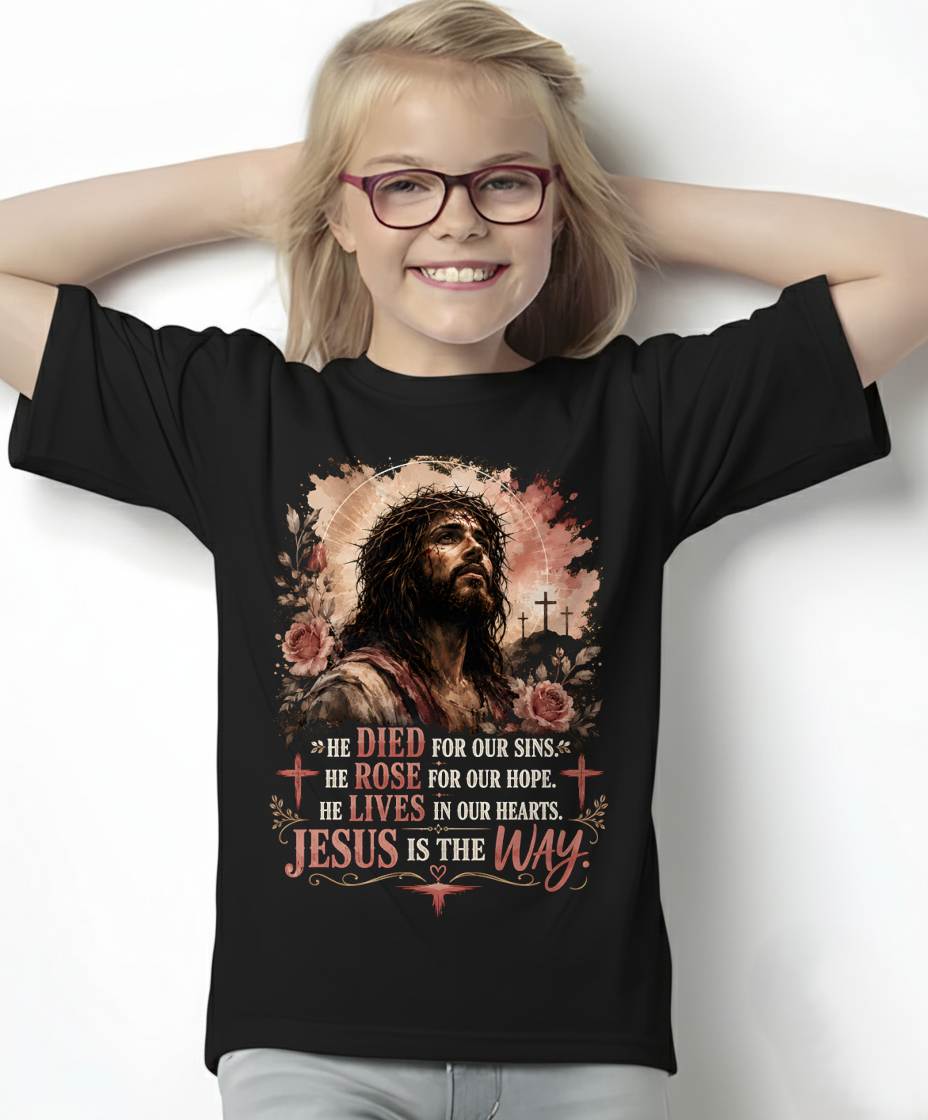 Christian T-Shirt Jesus is the Way - For Women - Virgo00 (SKU2608-08)