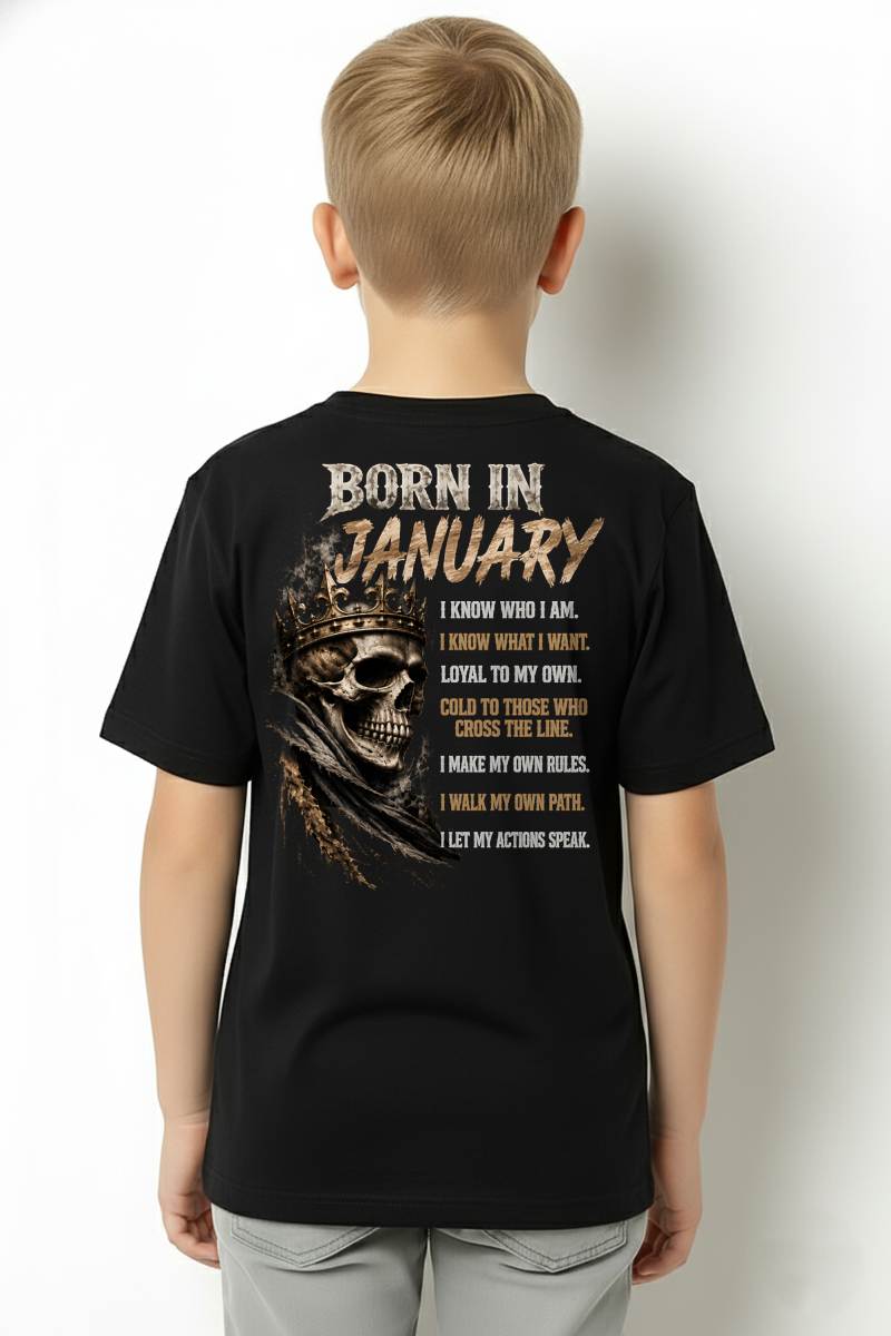 JANUARY SHIRT I Know What I Want - For Men - Virgo01 (SKU2609-106-01)