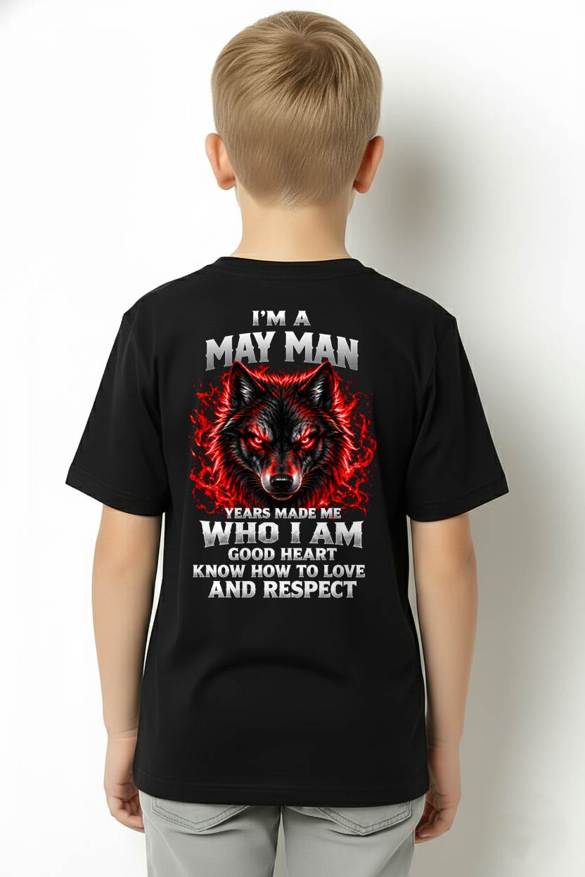 MAY SHIRT I Know How To Love And Respect - For Men - Virgo05 (SKU2610-186-05)