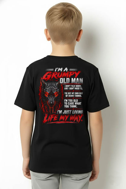 SHIRT I'm A Grumpy Old Man - For Men - Virgo00 (SKU2609-247)