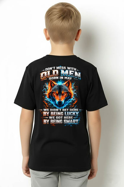 MAY SHIRT Don't Mess With Old Men - For Men - Virgo05 (SKU2609-270-05)