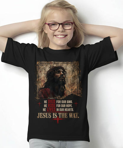 Christian T-Shirt Jesus is the Way - For Women - Virgo00 (SKU2607-349)