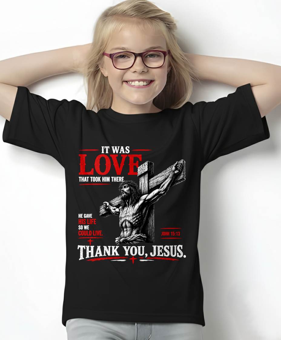 Christian T-Shirt Thank you Jesus - For Women - Virgo00 (SKU2608-68)