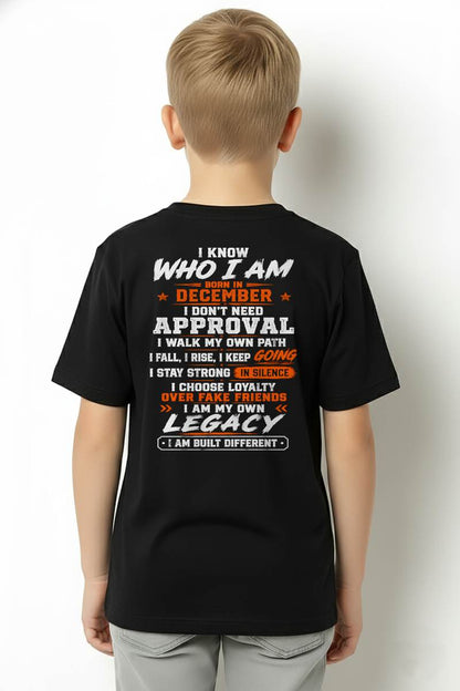 DECEMBER SHIRT Who I Am - For Men - Virgo12 (SKU2608-648-12)