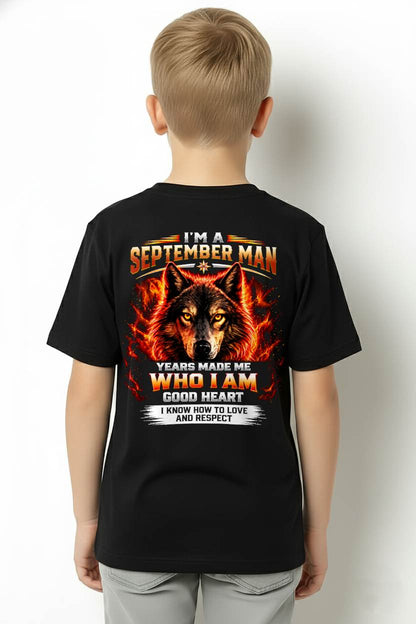 SEPTEMBER SHIRT I Know How To Love And Respect - For Men - Virgo09 (SKU2609-291-09)