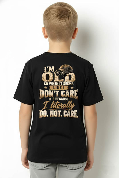 SHIRT Do Not Care - For Men - Virgo00 (SKU2609-216)