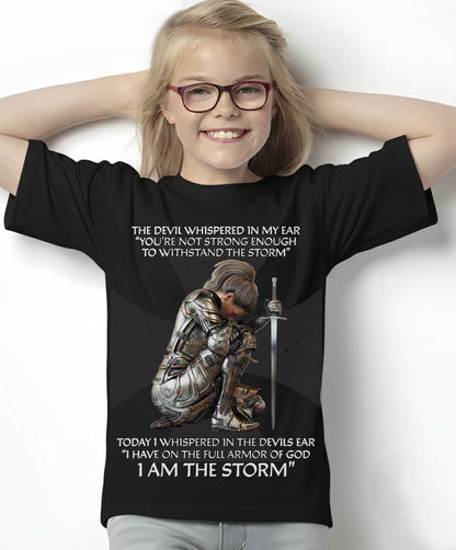 Women's T-shirt with Bible verse and cross symbol - For women - Virgo00 (SKU2707-NI-02)