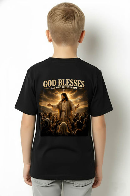 CHRISTIAN T-SHIRT God Blesses - For Men - Virgo00 (SKU2608-105)