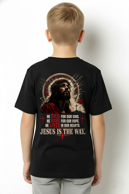 Christian T-Shirt Jesus is the Way - For Men - Virgo00 (SKU2608-06)