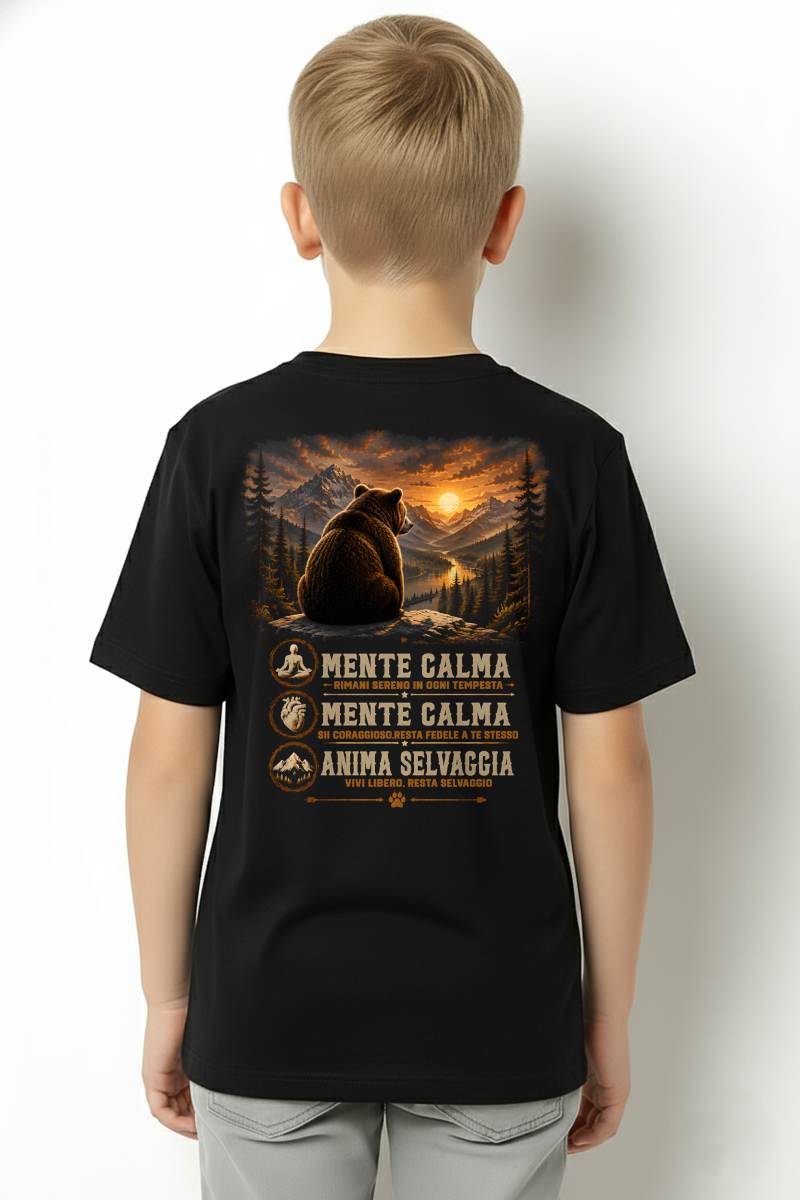 PET SHIRT Calm, Strong, Wild - For Men - Virgo00 (SKU2608-464)