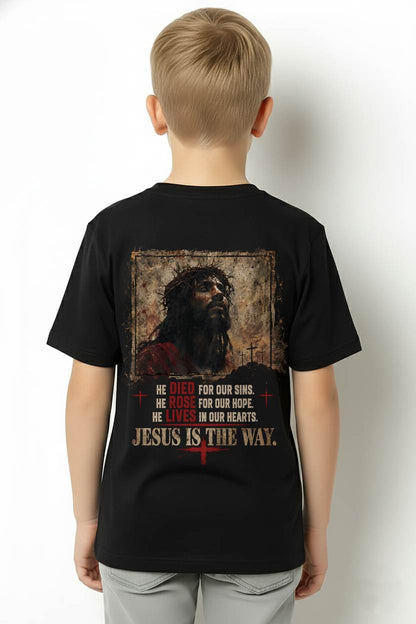 Jesus, God is the way T-Shirt - For Men - Virgo00 (SKU2607-313)