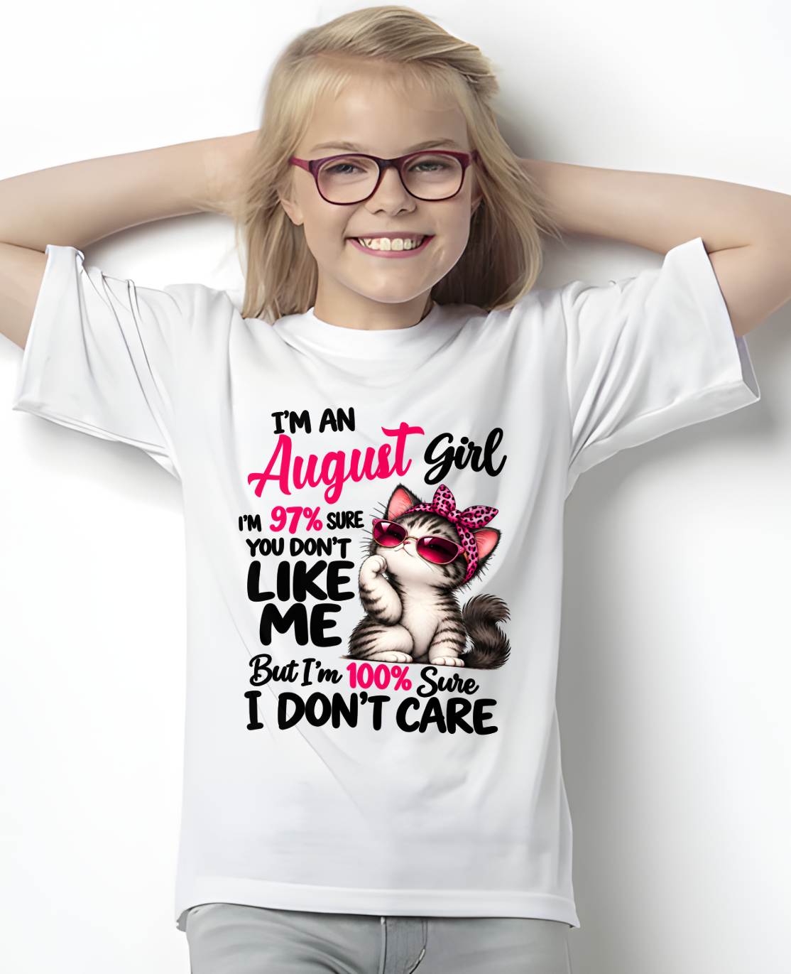AUGUST SHIRT You Don't Like Me, I Don't Care - For Women -Virgo08 (SKU2610-192-08)