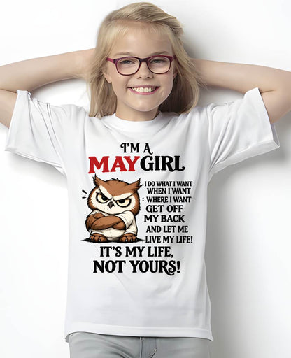 MAY SHIRT It's My Life, Not Yours - For Women - Virgo05 (SKU2609-328-05)