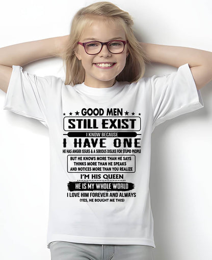 GOOD MEN STILL EXIST I KNOW BECAUSE HAVE ONE - GIFT FOR WIFE FROM HUSBAND - virgo00 (SKU-GM-00)