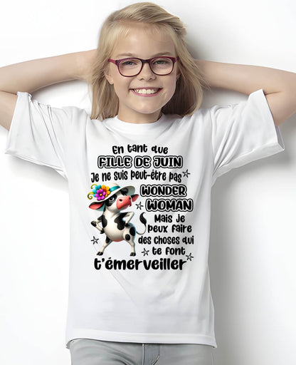 JUIN SHIRT Je ne suis peut-être pas WONDER WOMAN - Virgo06 (SKU2605-39-06)