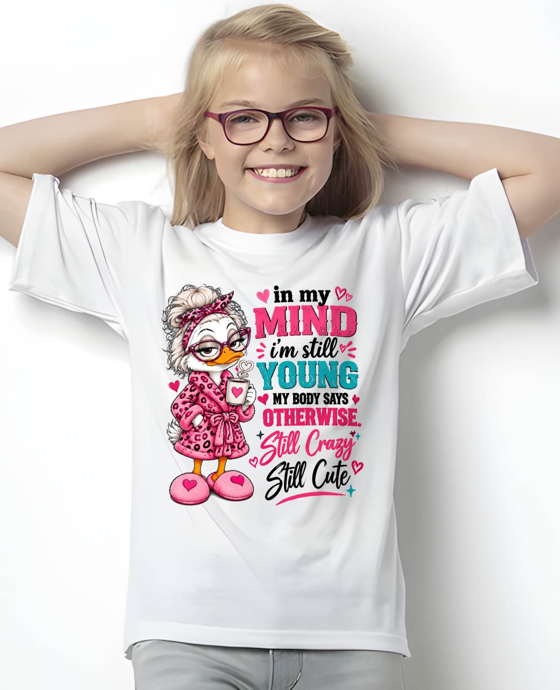SHIRT In My Mind I'm Still Young - For Women - Virgo00 (SKU2609-219)