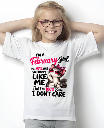 FEBRUARY SHIRT You Don't Like Me, I Don't Care - For Women -Virgo02 (SKU2610-192-02)