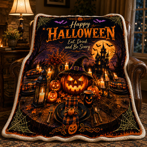 Halloween Blanket - Be Scary - Virgo - ( SKU2608-236)