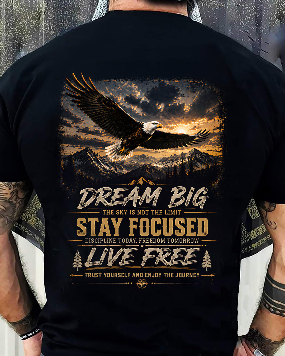 PET SHIRT Dream Big - For Men - Virgo00 (SKU2608-376)