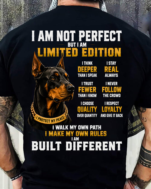 PET SHIRT Built Different - For Men - Virgo00 (SKU2608-640)