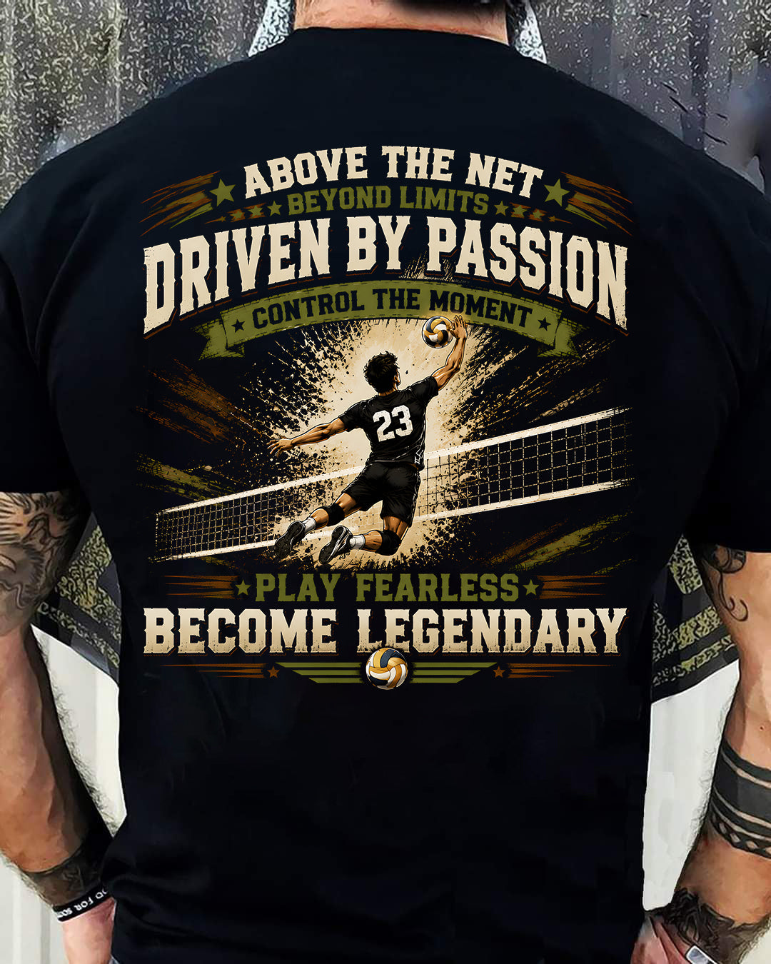HOBBY SHIRT Volleyball - For Men - Virgo00 (SKU2608-570)