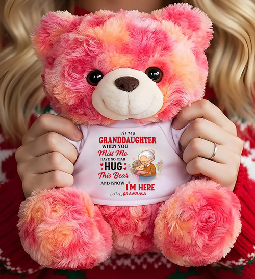 TO MY GRANDDAUGHTER - TEDDY BEAR, A BIG HUG FROM GRANDMA - virgo00