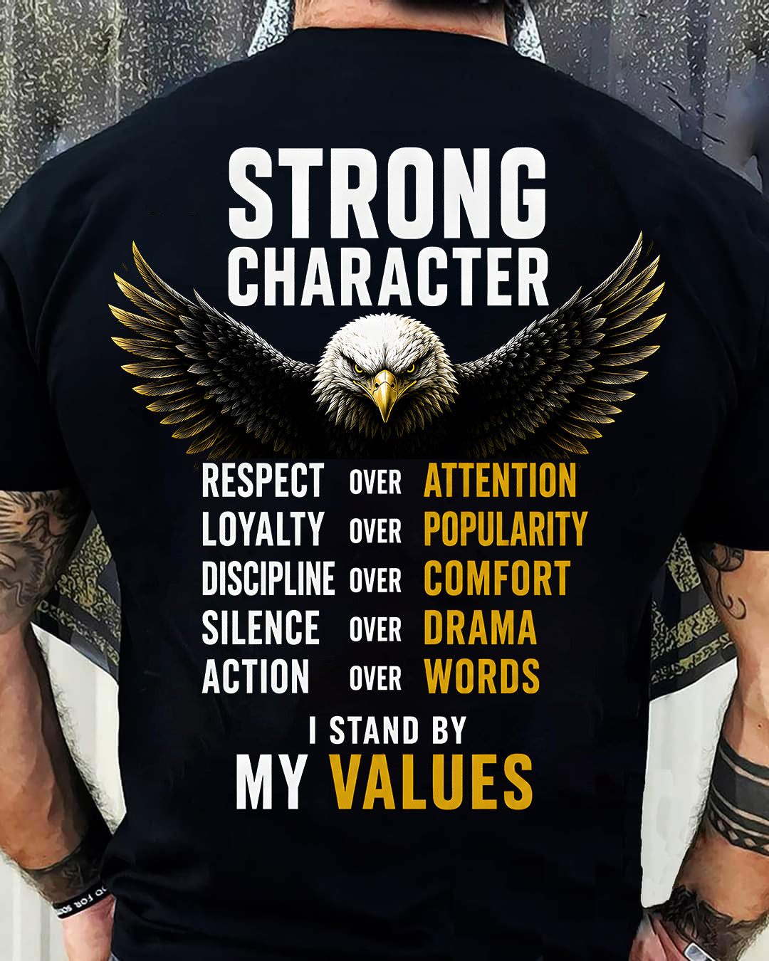 PET SHIRT Stand By My Values - For Men - Virgo00 (SKU2608-620)