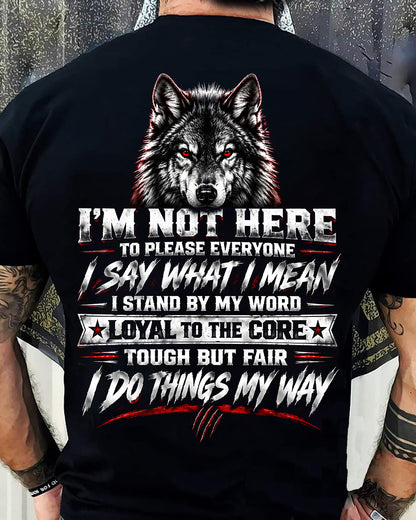 SHIRT I Do Things My Way - For Men - Virgo00 (SKU2609-160)