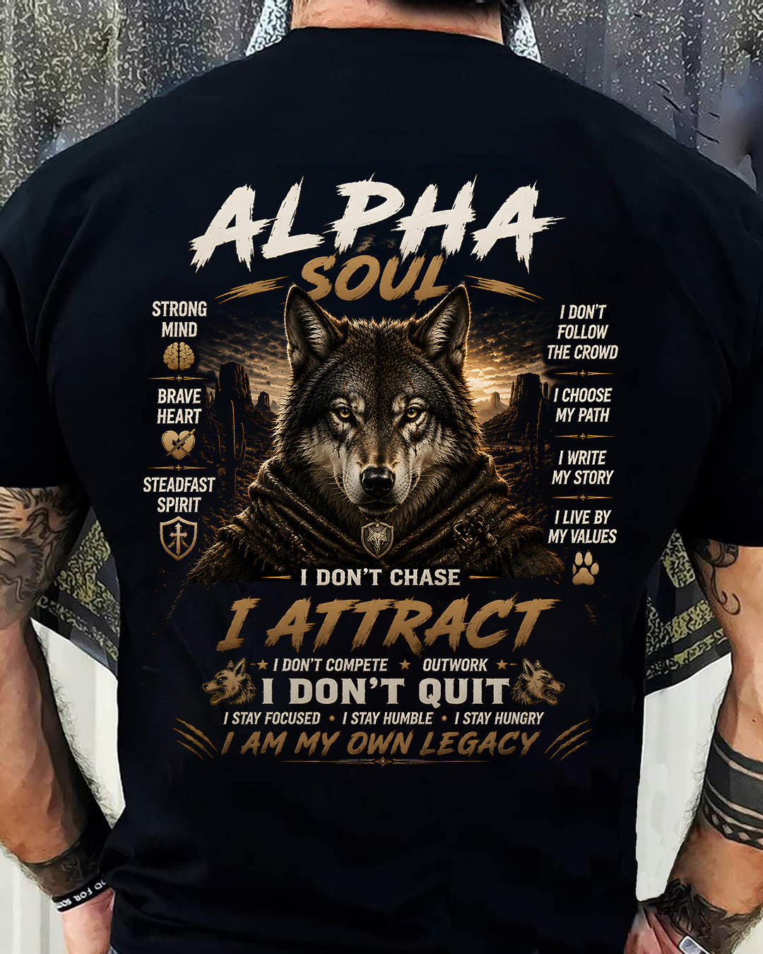 PET SHIRT Alpha Soul- For Men - Virgo00 (SKU2608-500)
