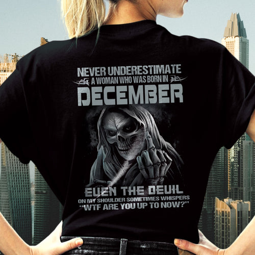 DECEMBER - NEVER UNDERESTIUNDER A WOMAN - FMA (SKU09-13-12)
