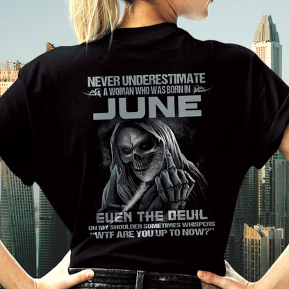 JUNE - NEVER UNDERESTIUNDER A WOMAN - FMA (SKU09-13-06)