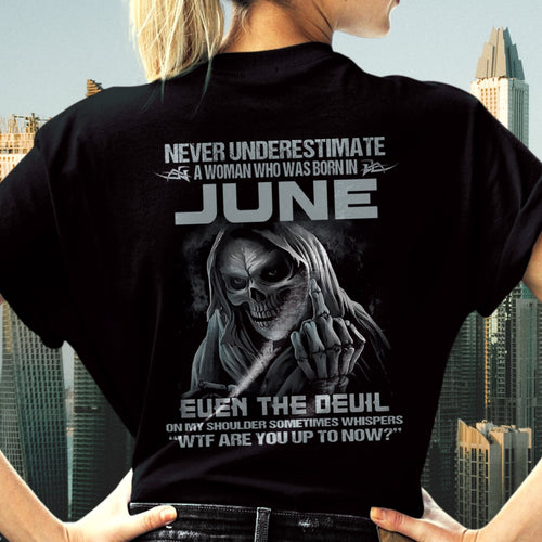 JUNE - NEVER UNDERESTIUNDER A WOMAN - FMA (SKU09-13-06)