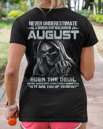 AUGUST - NEVER UNDERESTIUNDER A WOMAN - FMA (SKU09-13-08)