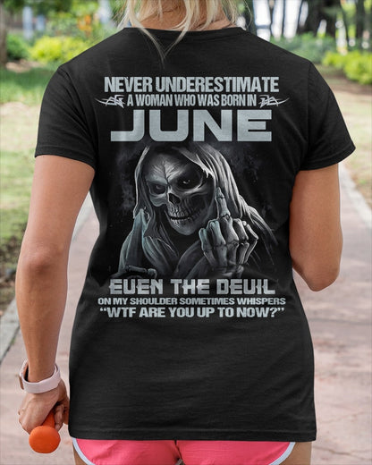 JUNE - NEVER UNDERESTIUNDER A WOMAN - FMA (SKU09-13-06)