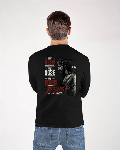 JESUS IS OUR SAVIOR - CHRISTIAN T-SHIRT - FOR MEN Virgo00