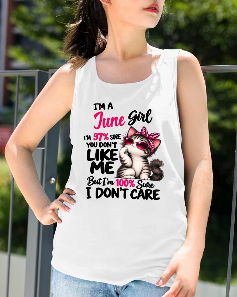 JUNE SHIRT You Don't Like Me, I Don't Care - For Women -Virgo06 (SKU2610-192-06)