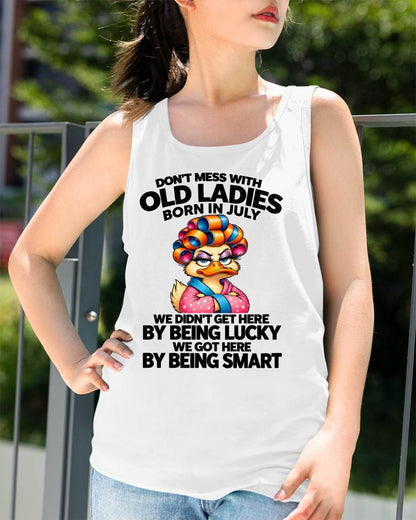 JULY SHIRT Don't Mess With Old Ladies - For Women - Virgo07 (SKU2609-304-07)