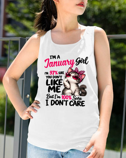 JANUARY SHIRT You Don't Like Me, I Don't Care - For Women -Virgo01 (SKU2610-192-01)