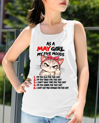 MAY SHIRT May Girl, My 5 Moods - For Women - Virgo05 (SKU2610-164-05)