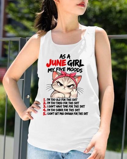JUNE SHIRT June Girl, My 5 Moods - For Women - Virgo06 (SKU2610-164-06)