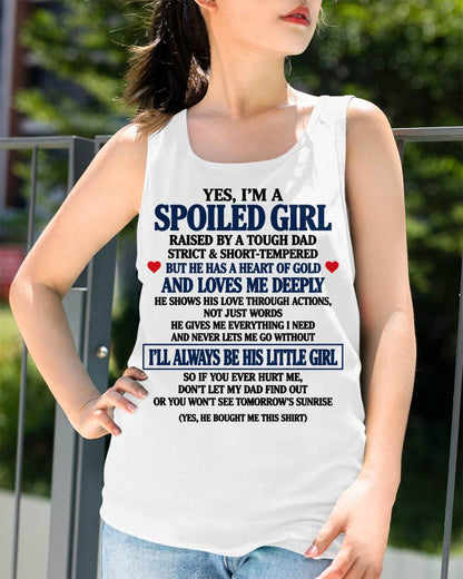 SHIRT Tough Dad Love Me - From Dad - To Daughter - Virgo00 (SKU2609-100)
