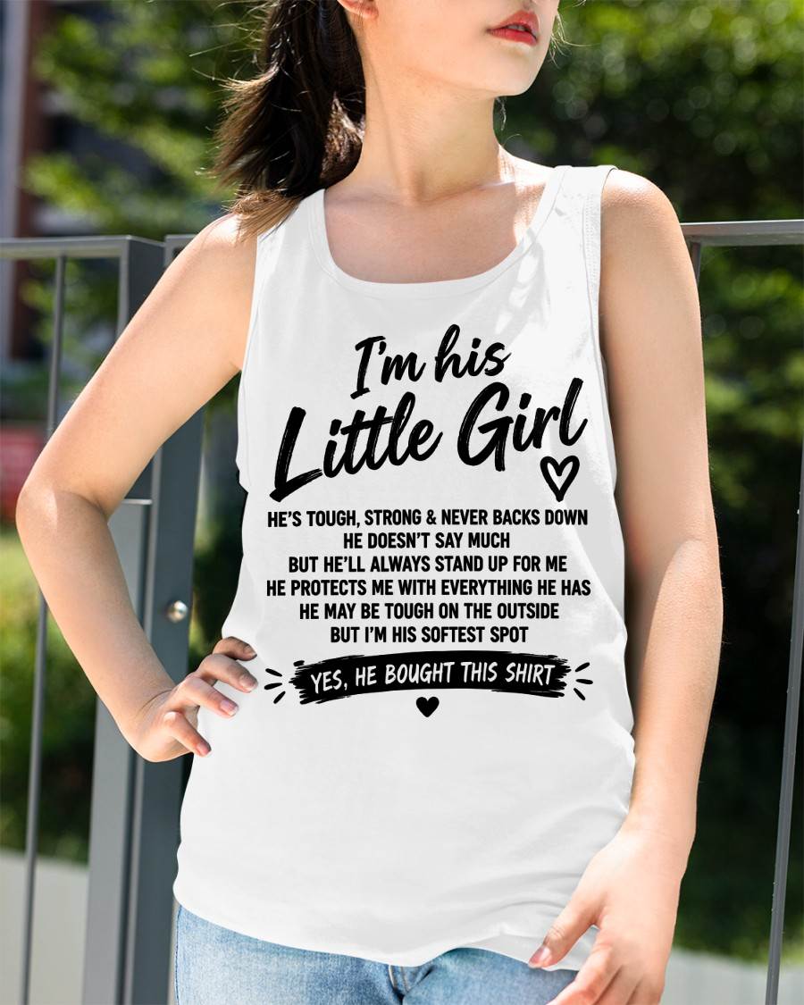 SHIRT I'm His Little Girl - From Grandpa - To Granddaughter - Virgo00 (SKU2609-169)