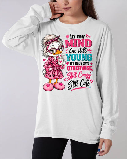 SHIRT In My Mind I'm Still Young - For Women - Virgo00 (SKU2609-219)