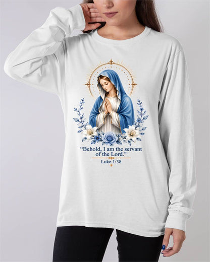 Christian T-Shirt Virgin Mary - For Women - Virgo00 (SKU2608-50)