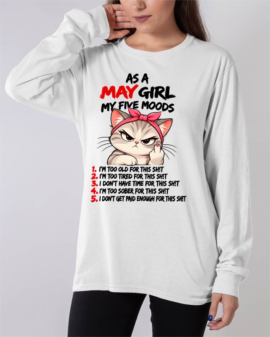 MAY SHIRT May Girl, My 5 Moods - For Women - Virgo05 (SKU2610-164-05)