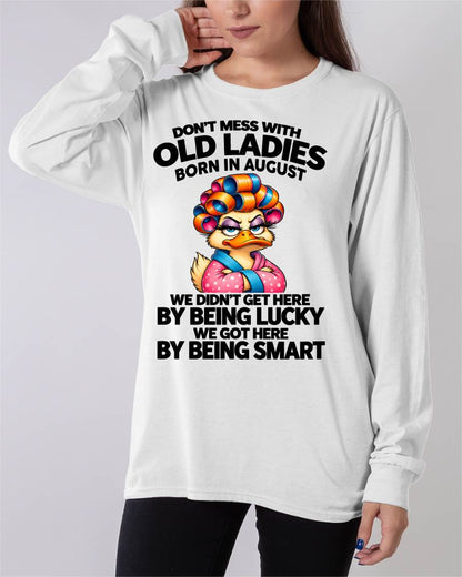 AUGUST SHIRT Don't Mess With Old Ladies - For Women - Virgo08 (SKU2609-304-08)